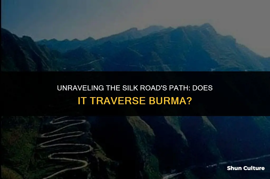 does silk route go through burma