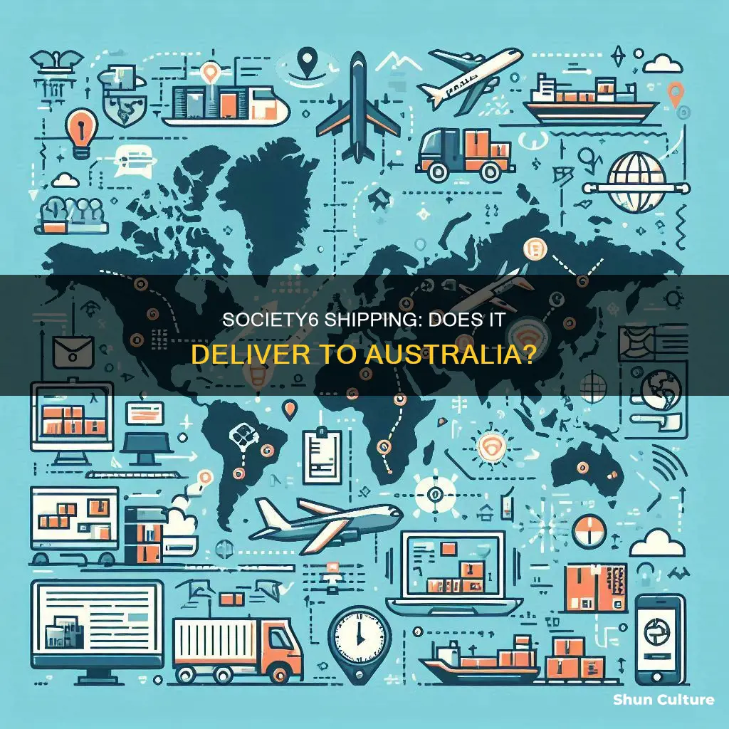 does society6 ship to australia