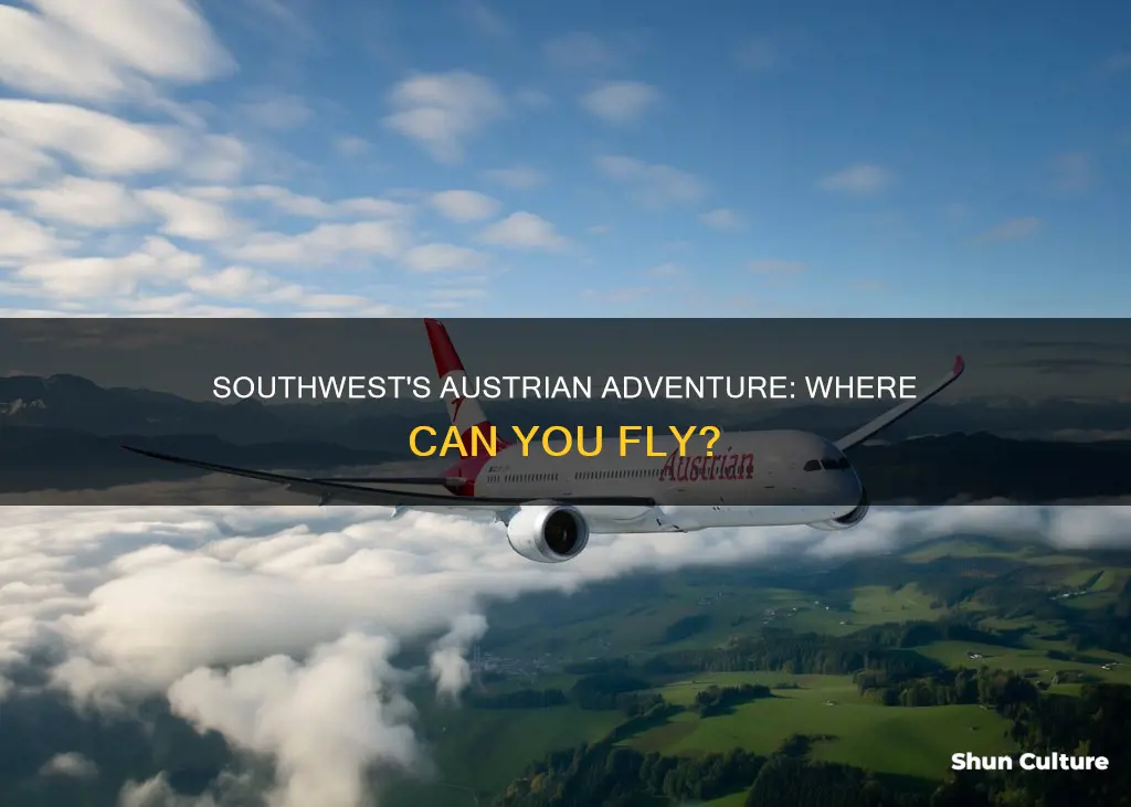 does southwest fly to austria