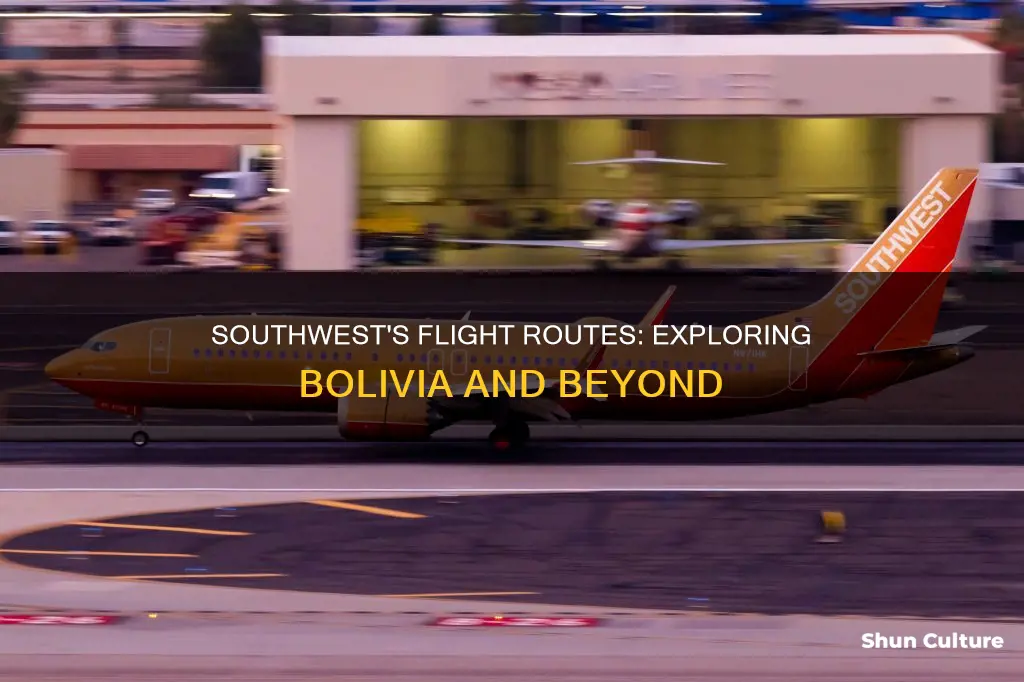 does southwest fly to bolivia