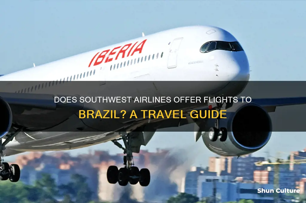 does southwest fly to brazil