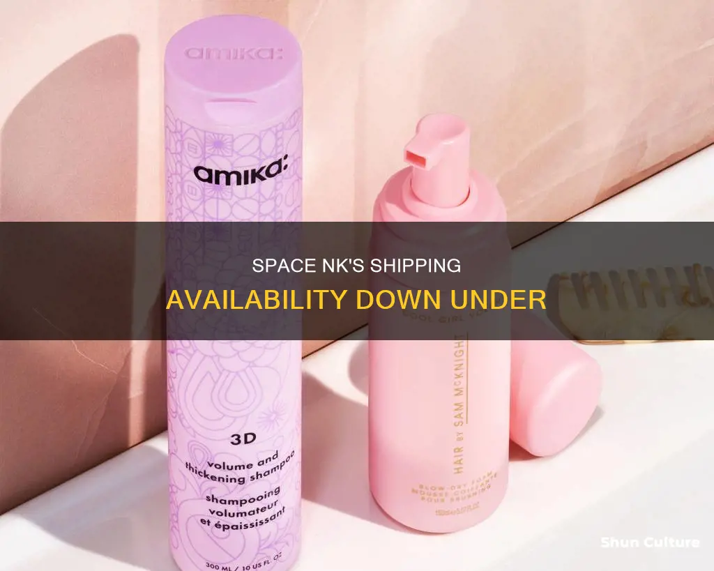 does space nk ship to australia