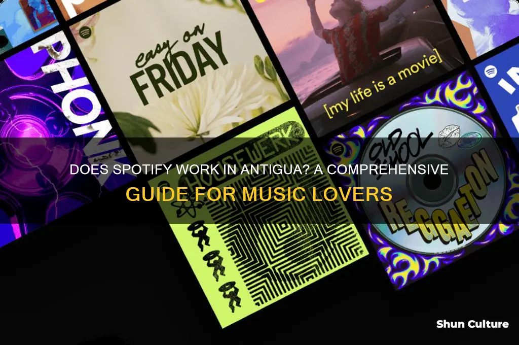 does spotify work in antigua