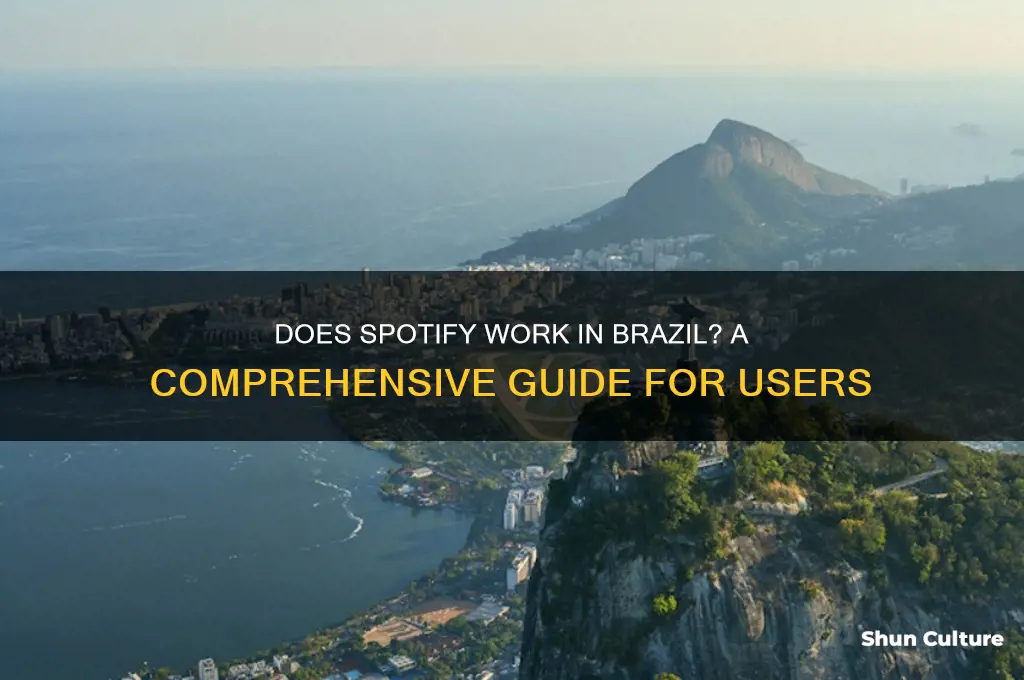 does spotify works in brazil