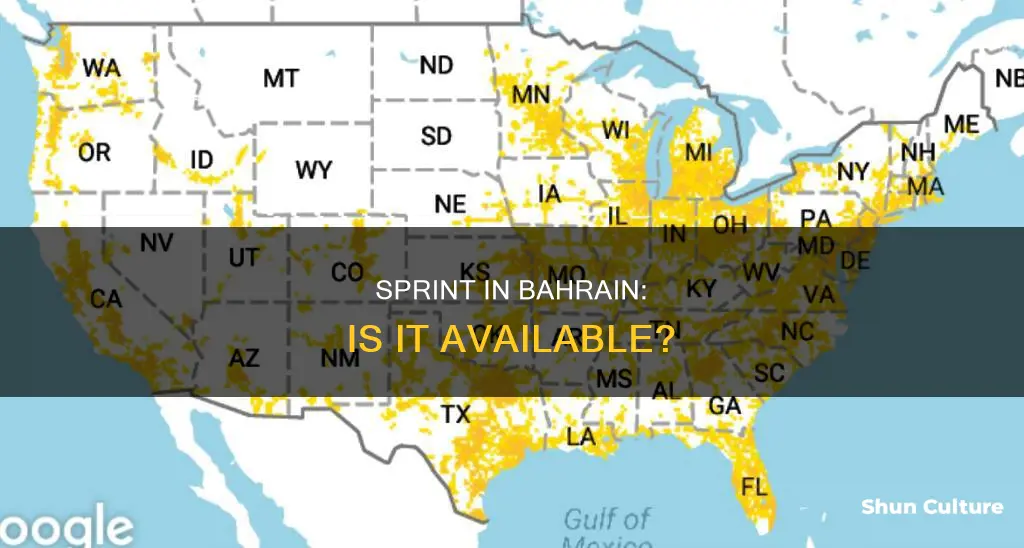 does sprint work in bahrain