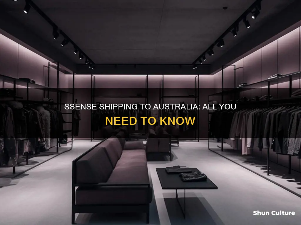 does ssense ship to australia