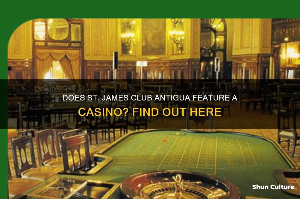 does st james club antigua have a casino