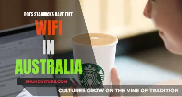 Starbucks Australia: Free Wifi Access for Customers