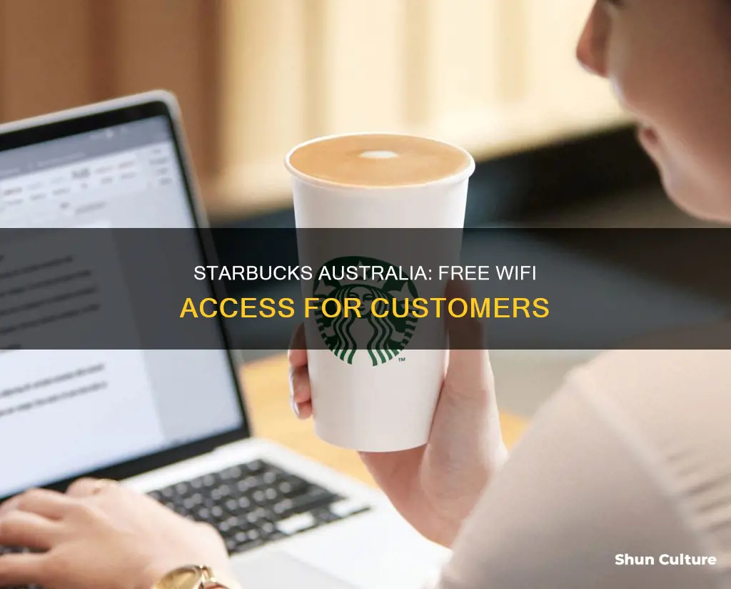 does starbucks have free wifi in australia