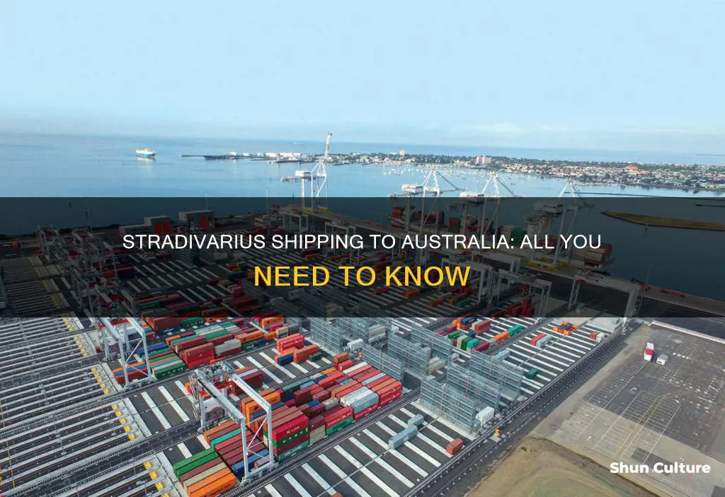 does stradivarius ship to australia