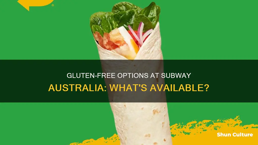 does subway do gluten free australia