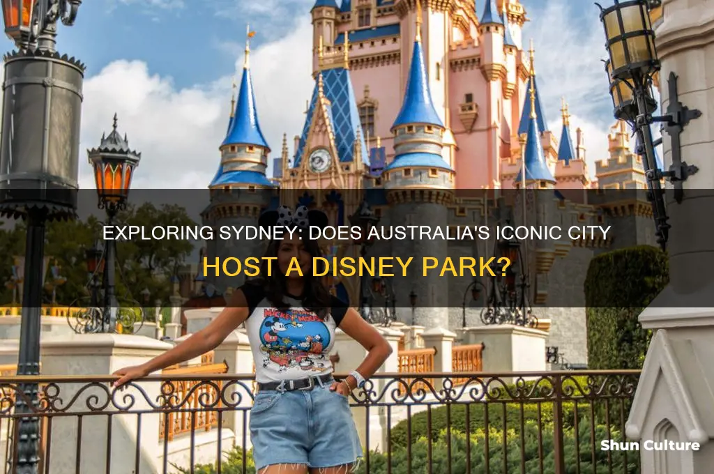 does sydney australia have a disney themed park