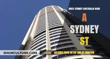 Exploring Sydney: Does Australia's Iconic City Have a Sydney Street?