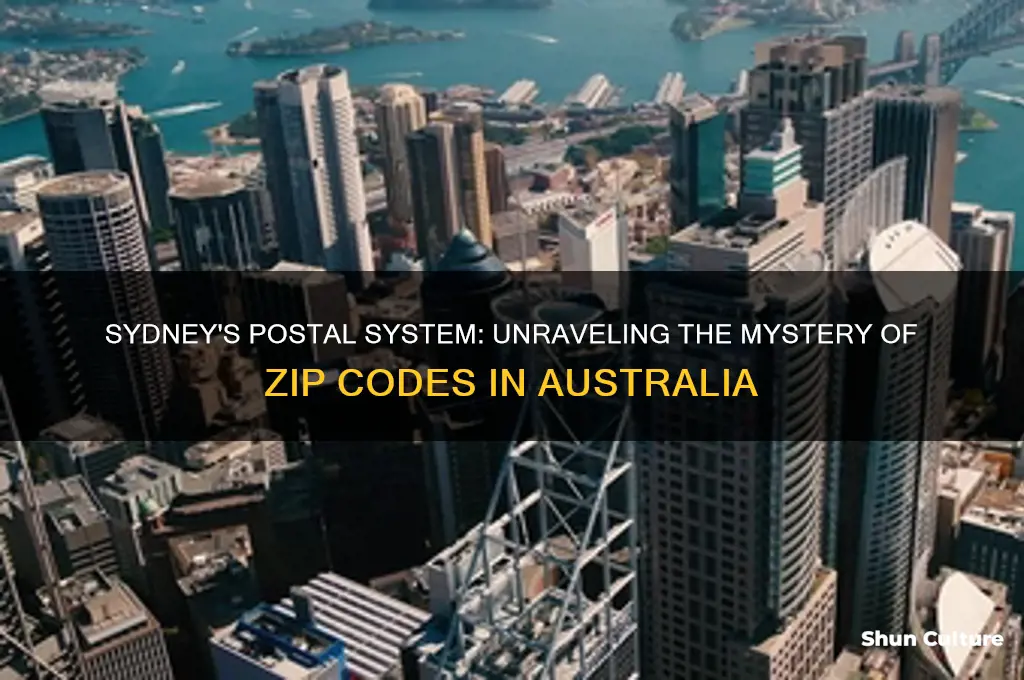 does sydney australia have a zip code