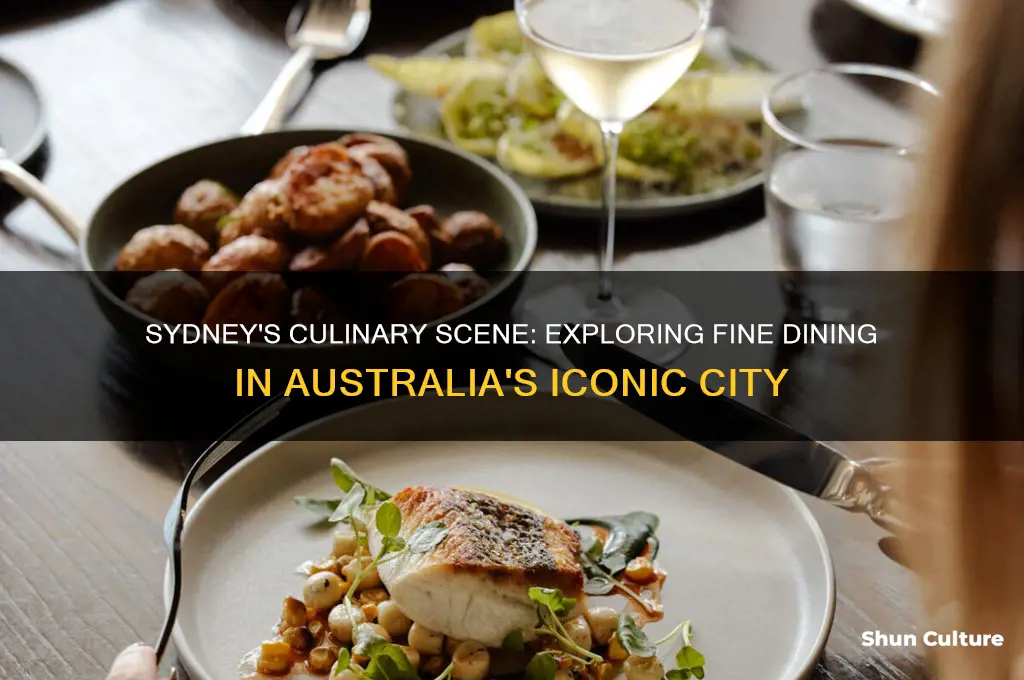 does sydney australia have fine dining