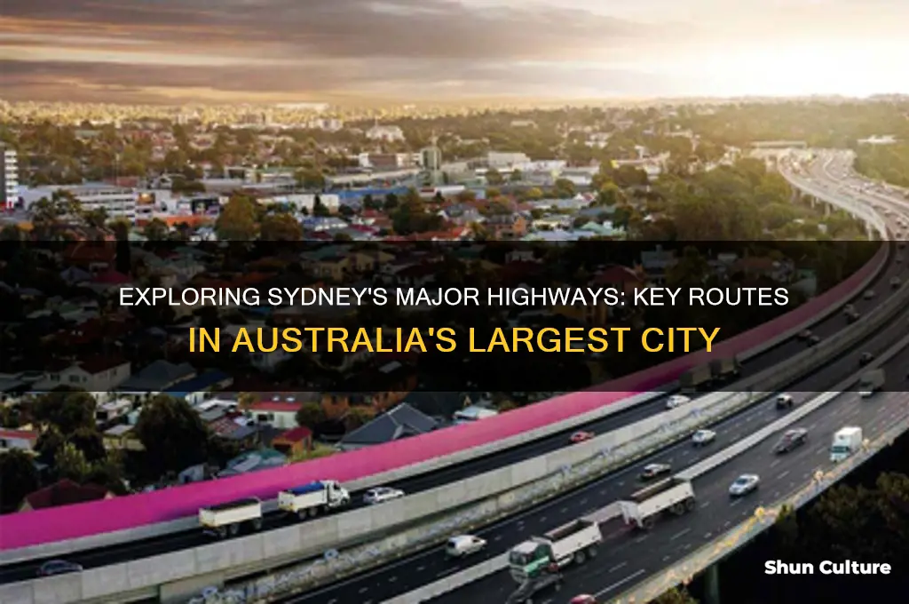 does sydney australia have major highways