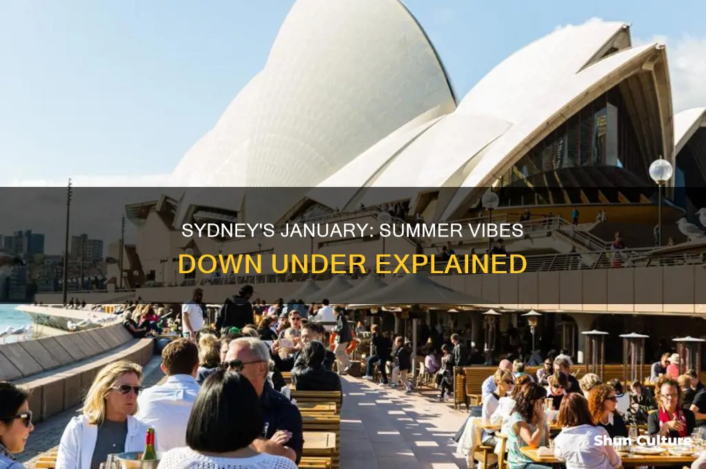 does sydney australia have summer in january