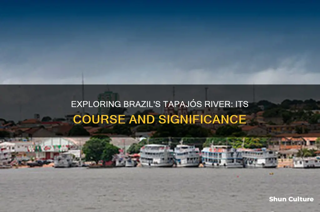 does tapajos river go in brazil