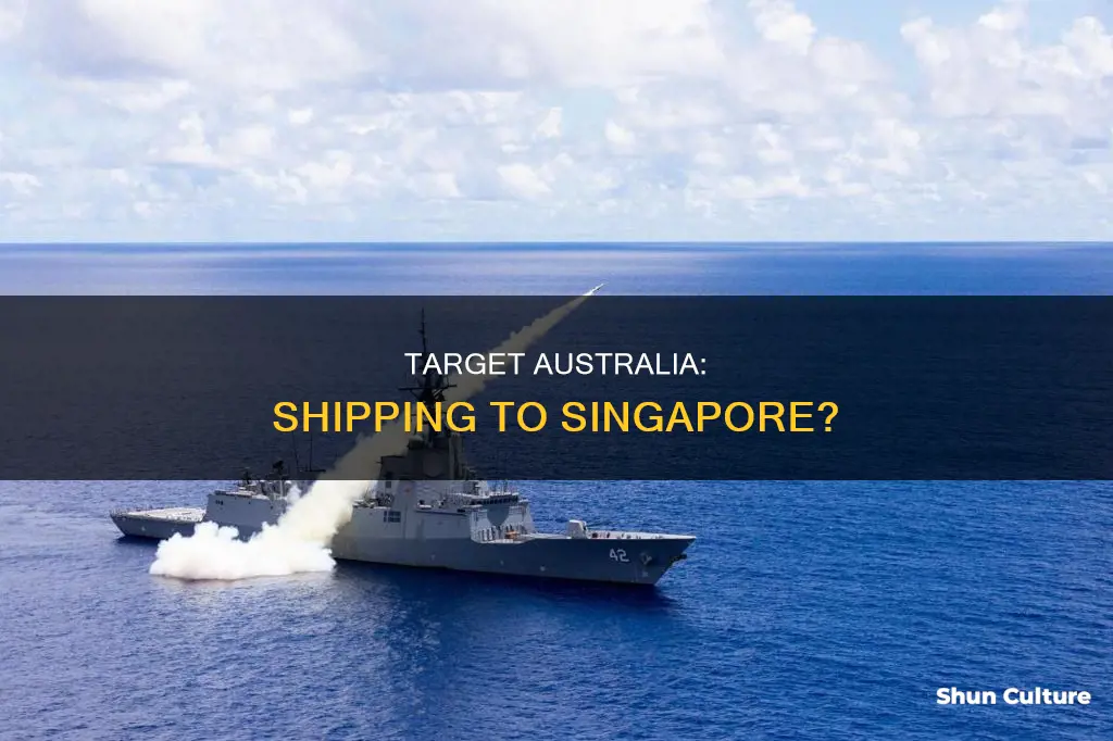 does target australia ship to singapore