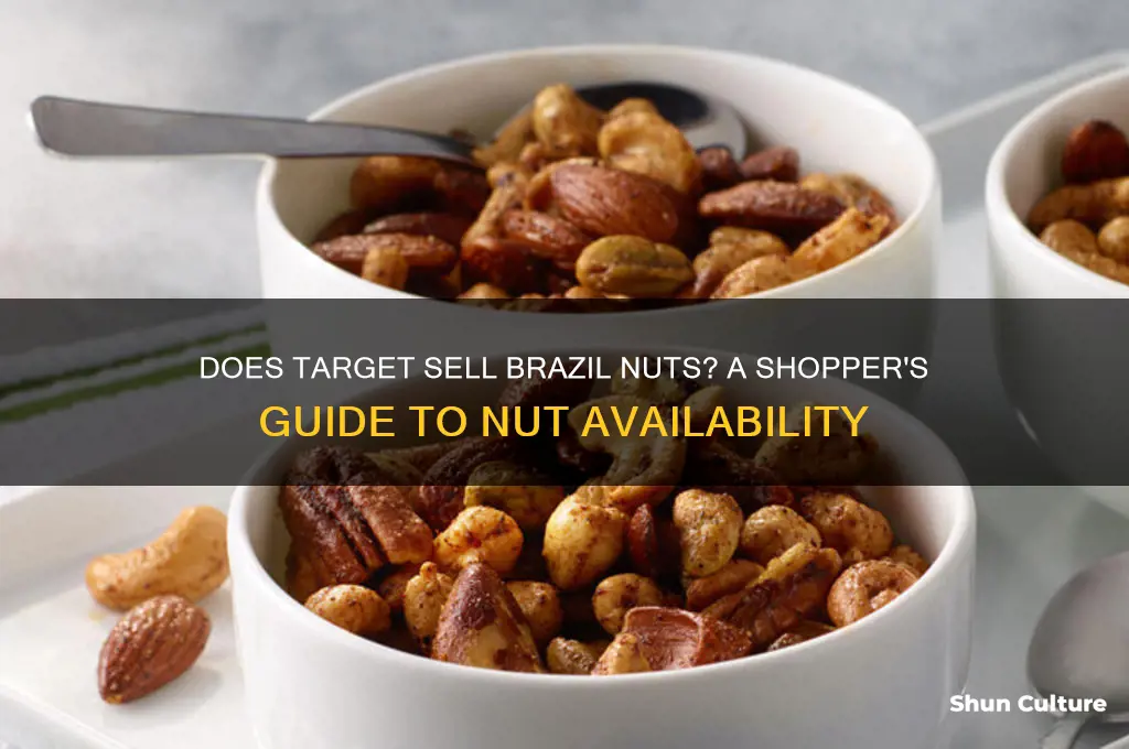 does target sell brazil nuts