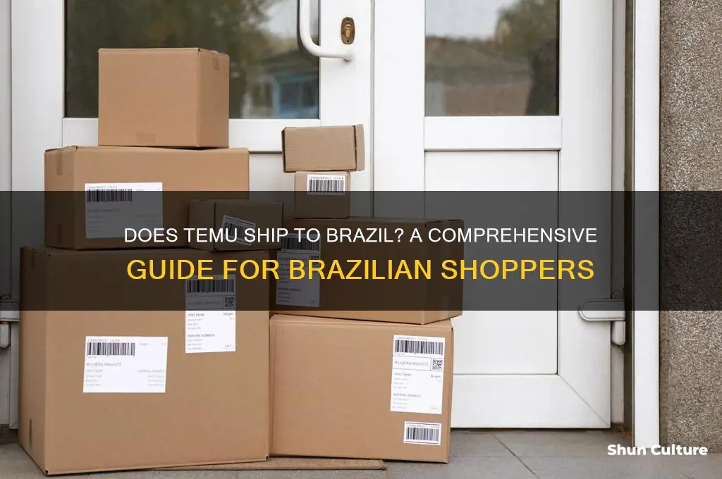does temu ship to brazil