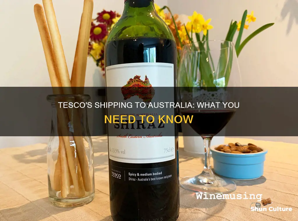 does tesco ship to australia