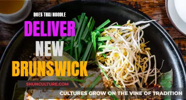 Thai Noodle: Delivering to New Brunswick?