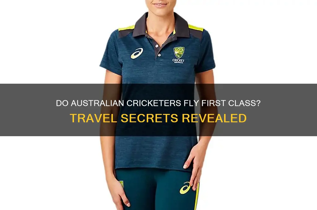 does the australian cricket team fly first class