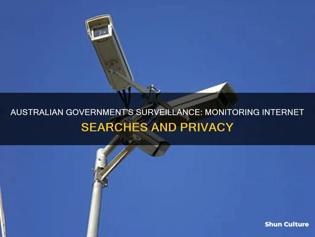 does the australian government monitor internet searches