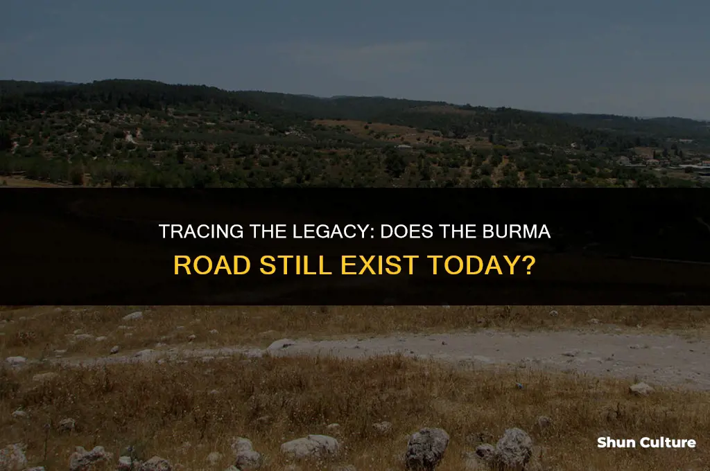 does the burma road still exist