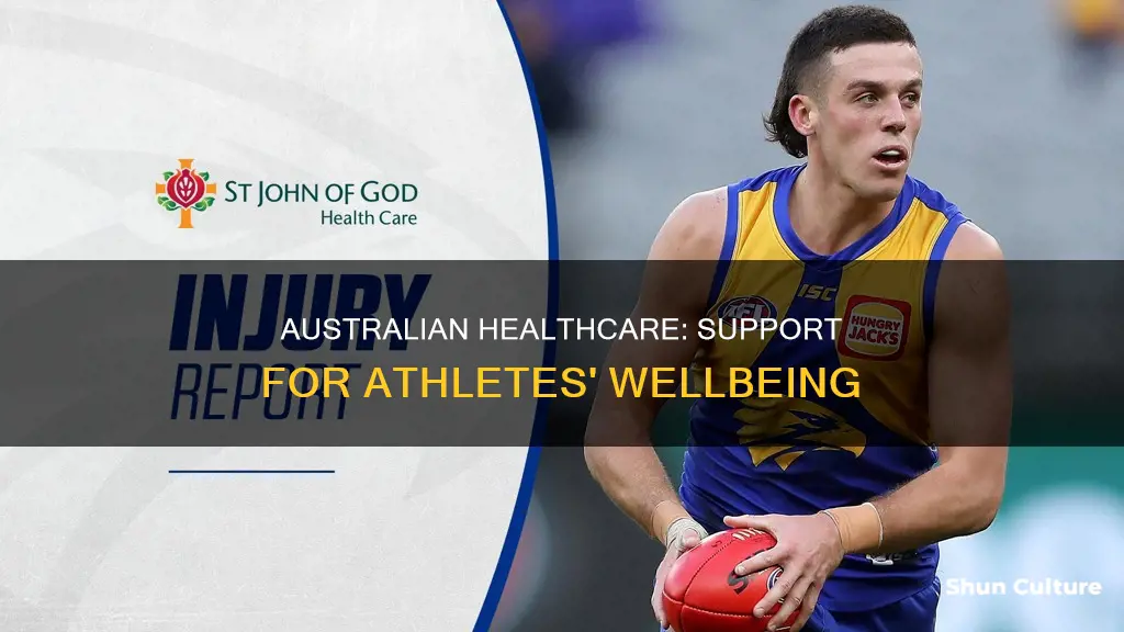 does the government of australia provide health care to athletes