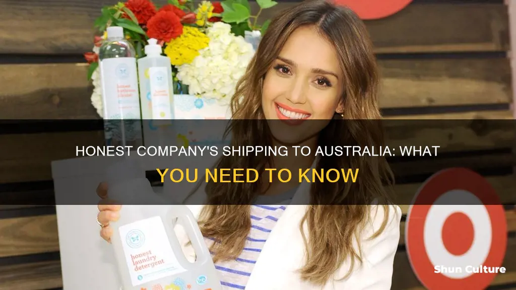 does the honest company ship to australia