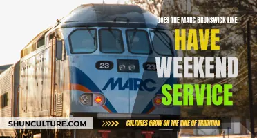 Weekend Service on MARC's Brunswick Line