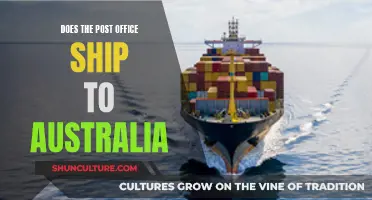 Shipping to Australia: Post Office Services