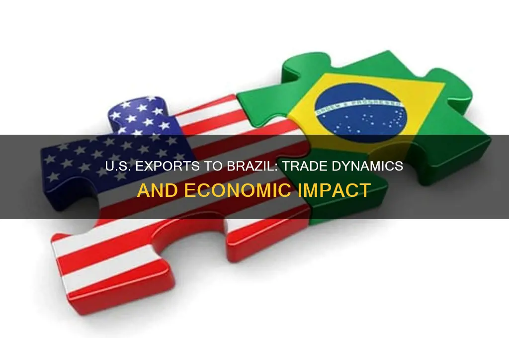 does the united states export to brazil