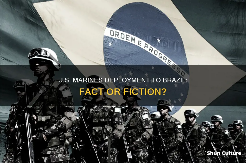 does the united states marines get deployted to brazil
