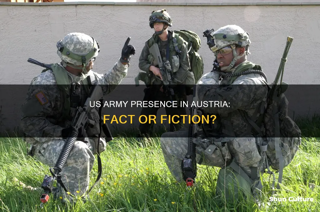 does the us army currently have a presence in austria