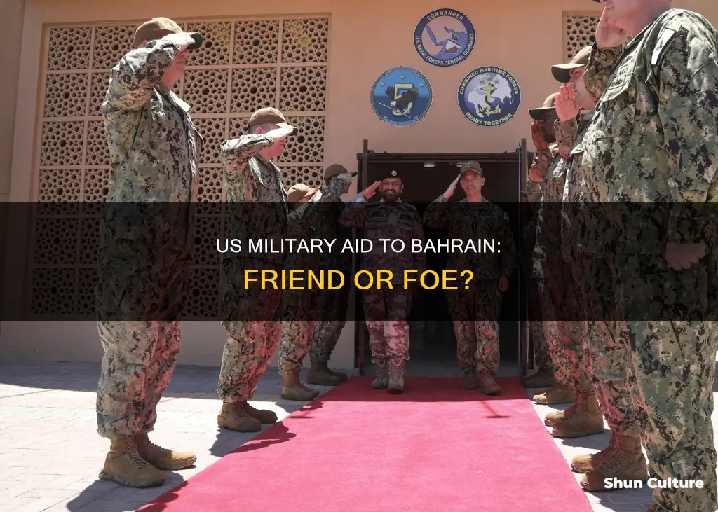 does the us give military aid to bahrain