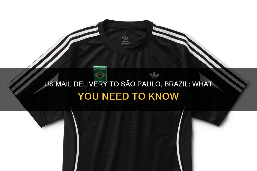 does the us mail deliver to sao paulo brazil