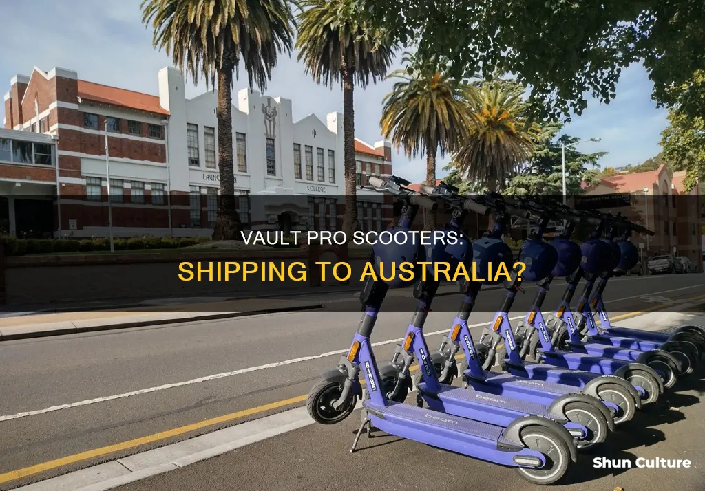 does the vault pro scooters ship to australia