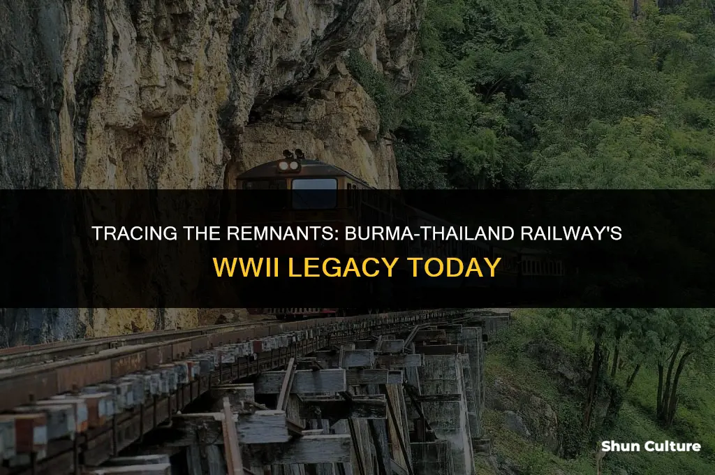 does the world war 2 burma thailand railway still exist