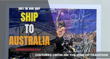 WWE Shop: Shipping Options for Australia
