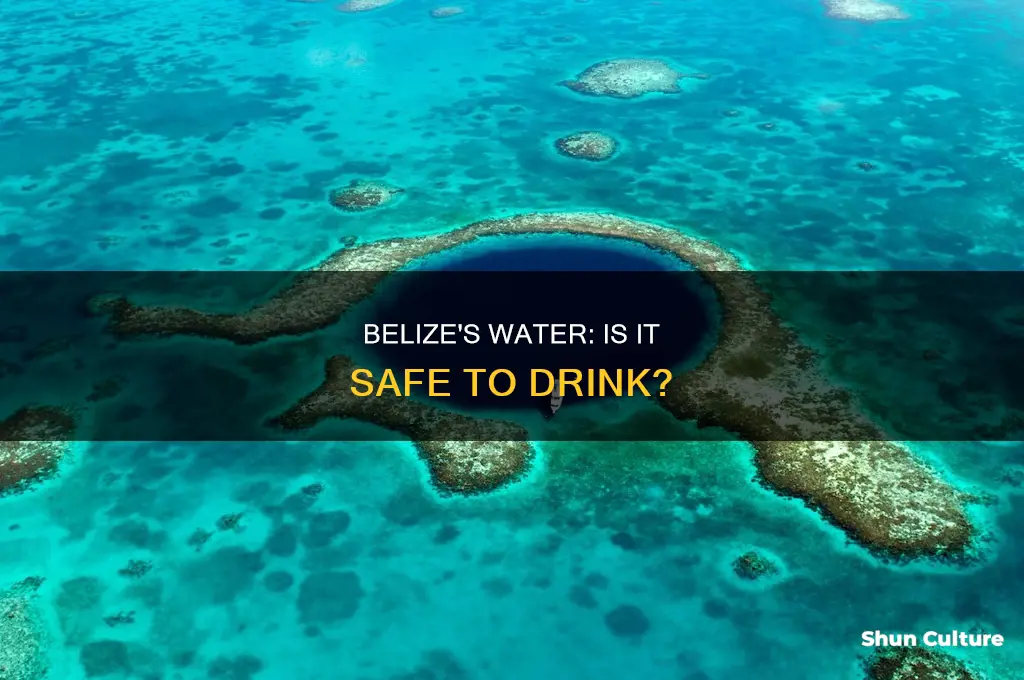 does thea water in belize make people sick