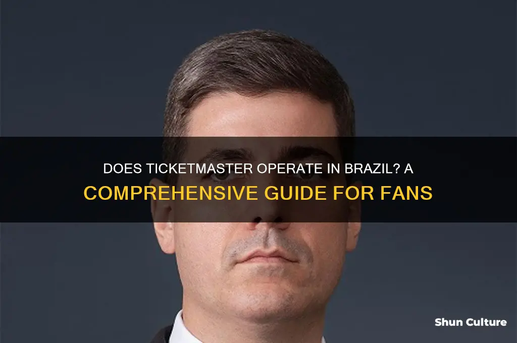 does ticketmaster workin brazil