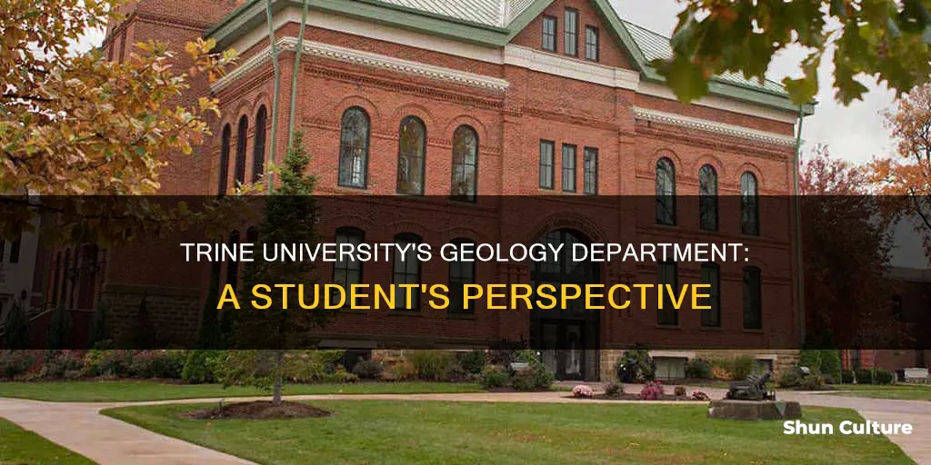 does trine university in angola have a geology department