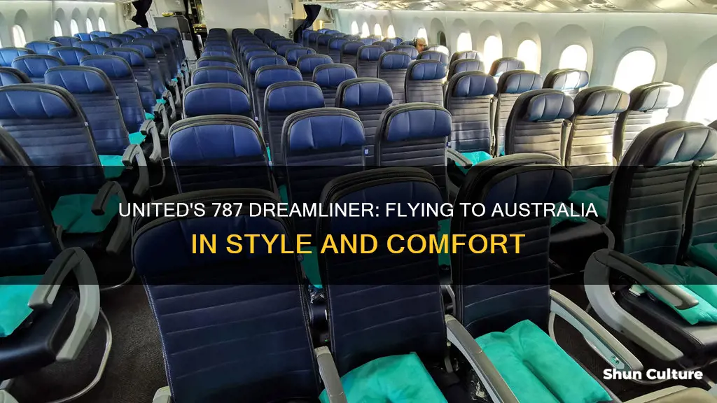 does united fly the 787 to australia
