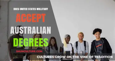 Military Careers: Do US Forces Accept Australian Degrees?