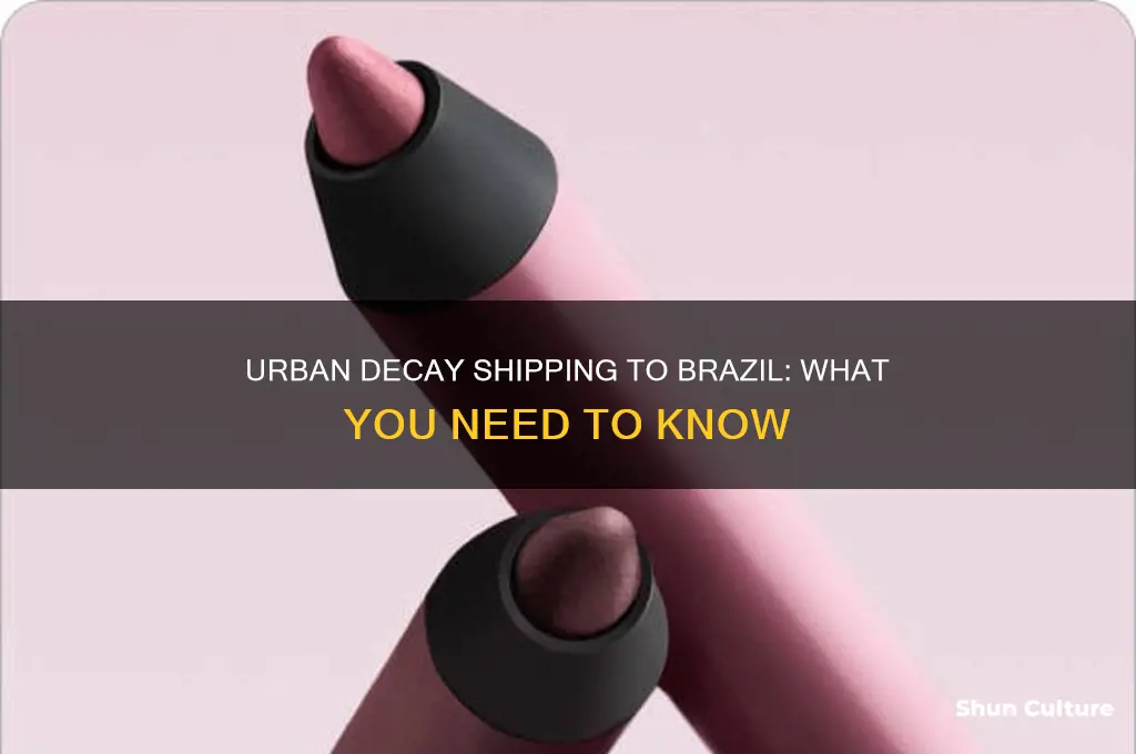 does urban decay ship to brazil