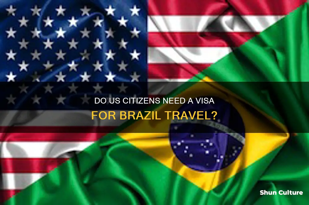 does us citizn need visa to go to brazil