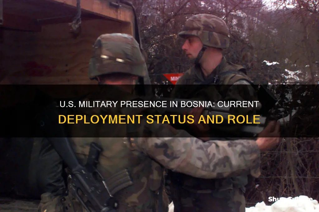 does us still deploy to bosnia